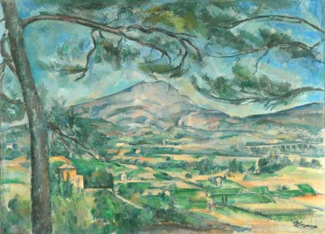  Sainte Tableaux - Mont Sainte Victoire 1887 Paul Cézanne